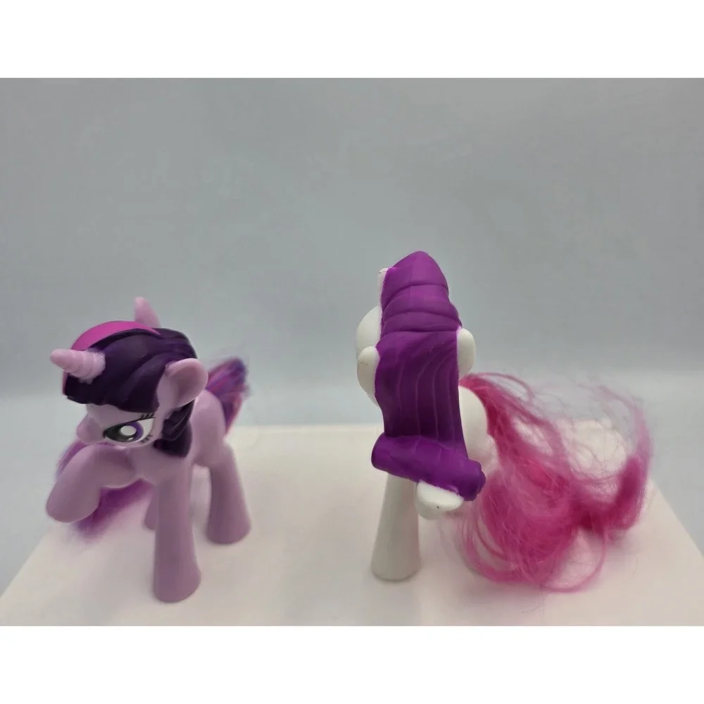 My Little Pony Hasbro McDonald's 2011 Rarity & Twilight Sparkle 2.75